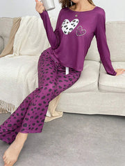 Leopard Skin PJs Set