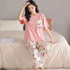 Pink Pocket PJs Set