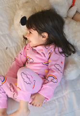 Pink Rainbow Kids Wear