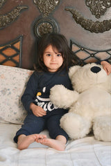 Smiley Navy Blue Kids Wear