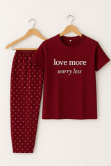 Love More Pjs Set