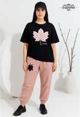 Maple Leaf PJs Set