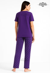 Purple Butterfly Pjs Set