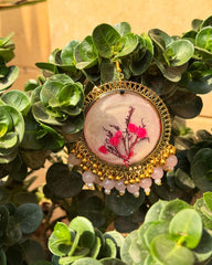Phool Saaz Resin Jhumka