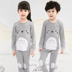 Grey Penguin Printed Kids Wear