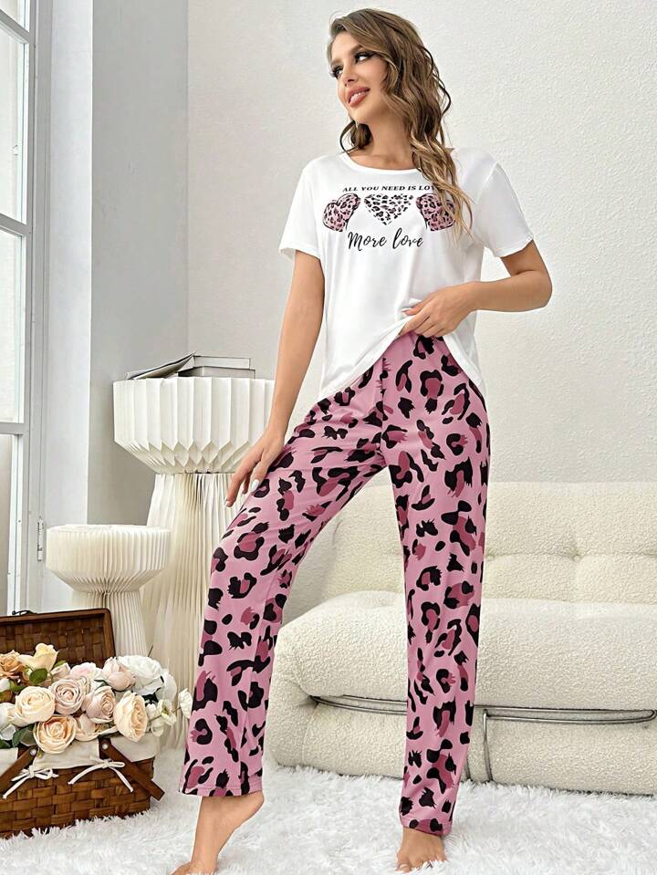Panther Skin PJs Set