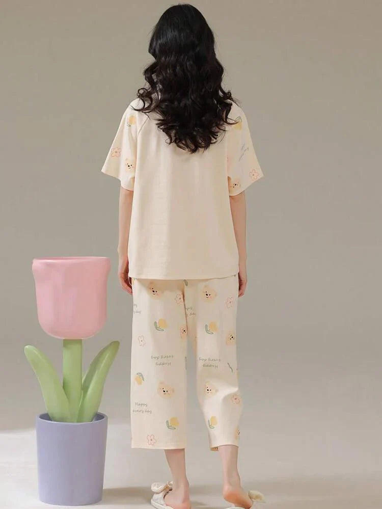 Hello My Bear PJs Set