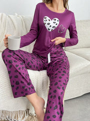 Leopard Skin PJs Set