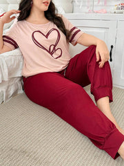 Two Heart PJs Set
