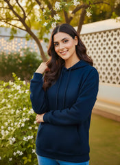 Winter Basic Hoodie For Women