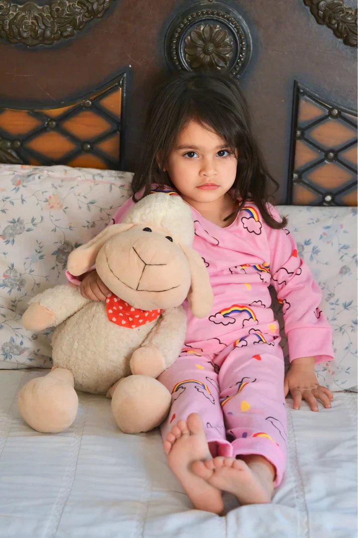 Pink Rainbow Kids Wear