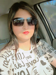 Drop Shoulder Love Pjs Set