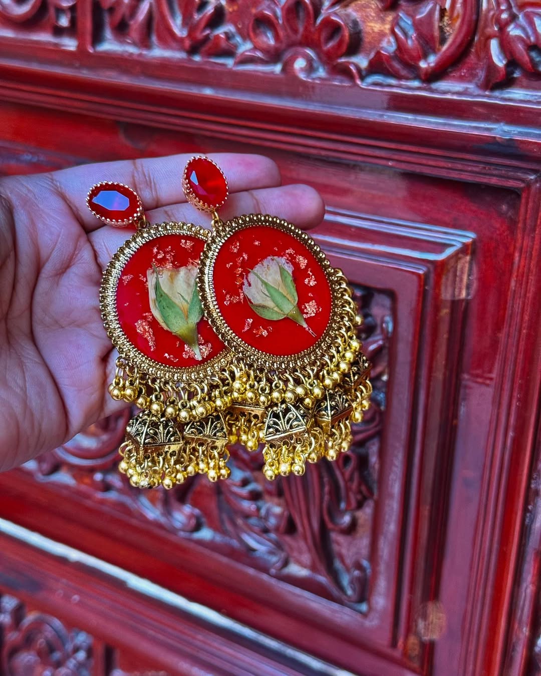 Noor e Khaas Resin Jhumka