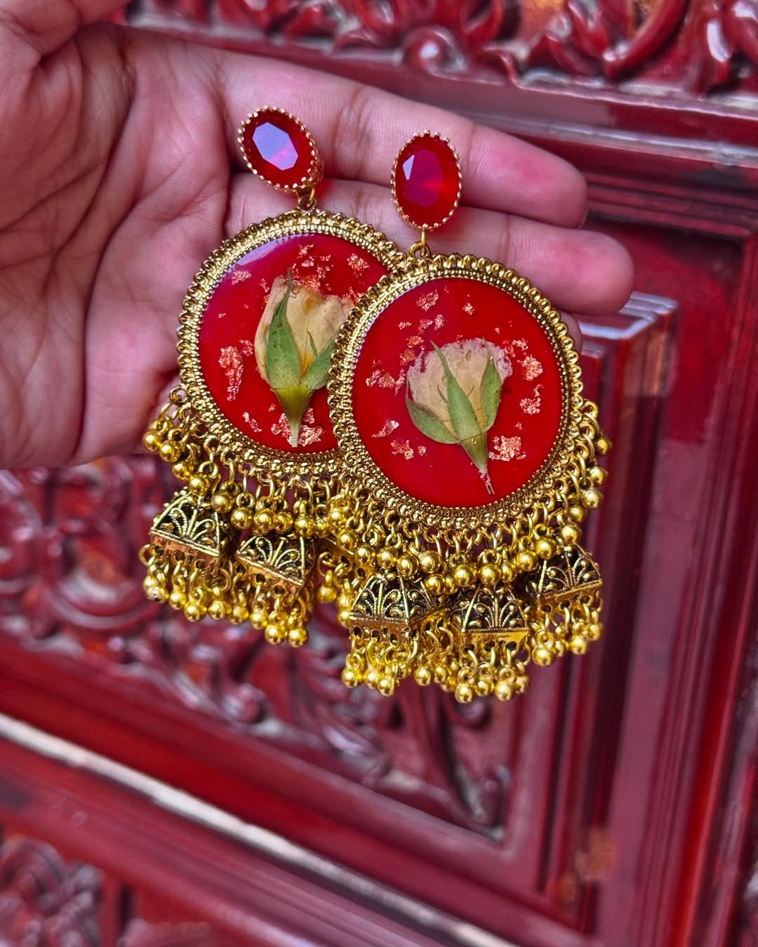 Noor e Khaas Resin Jhumka