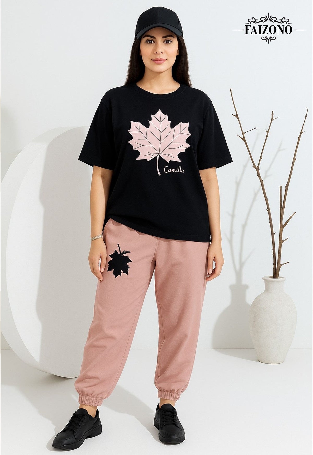 Maple Leaf PJs Set