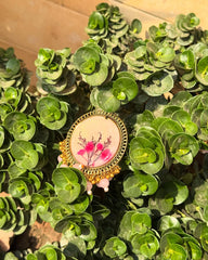 Phool Saaz Resin Jhumka