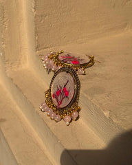 Phool Saaz Resin Jhumka