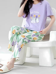 Cute Bunny PJs Set