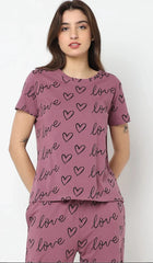 Desi Gulab Love PJs Set