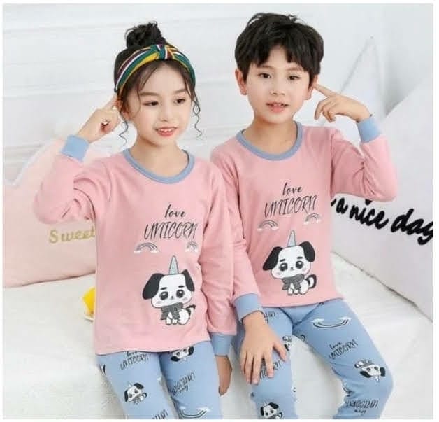 Love Unicorn Printed Kids Wear