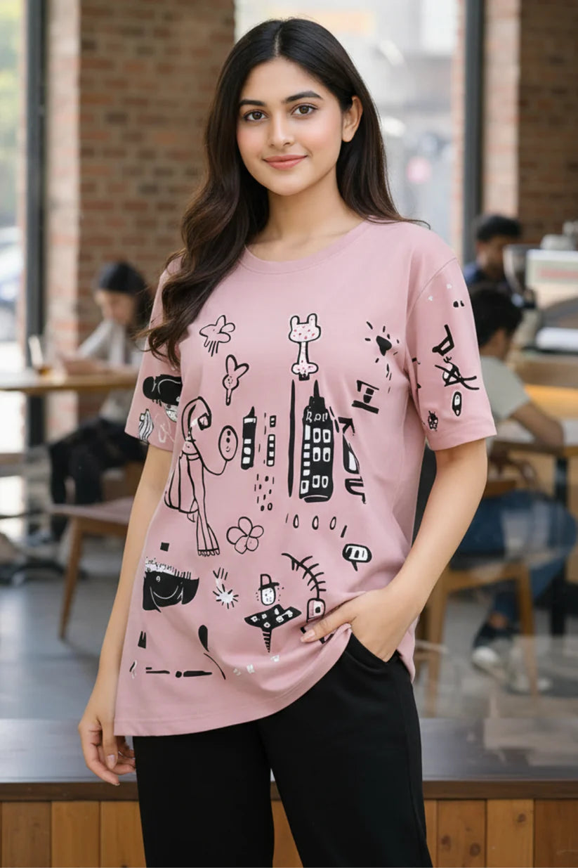 Funky Style T-shirt Trouser