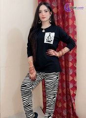 Zebra Chic Lounge PJs Set