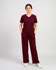Luna Long Set Half Sleevs