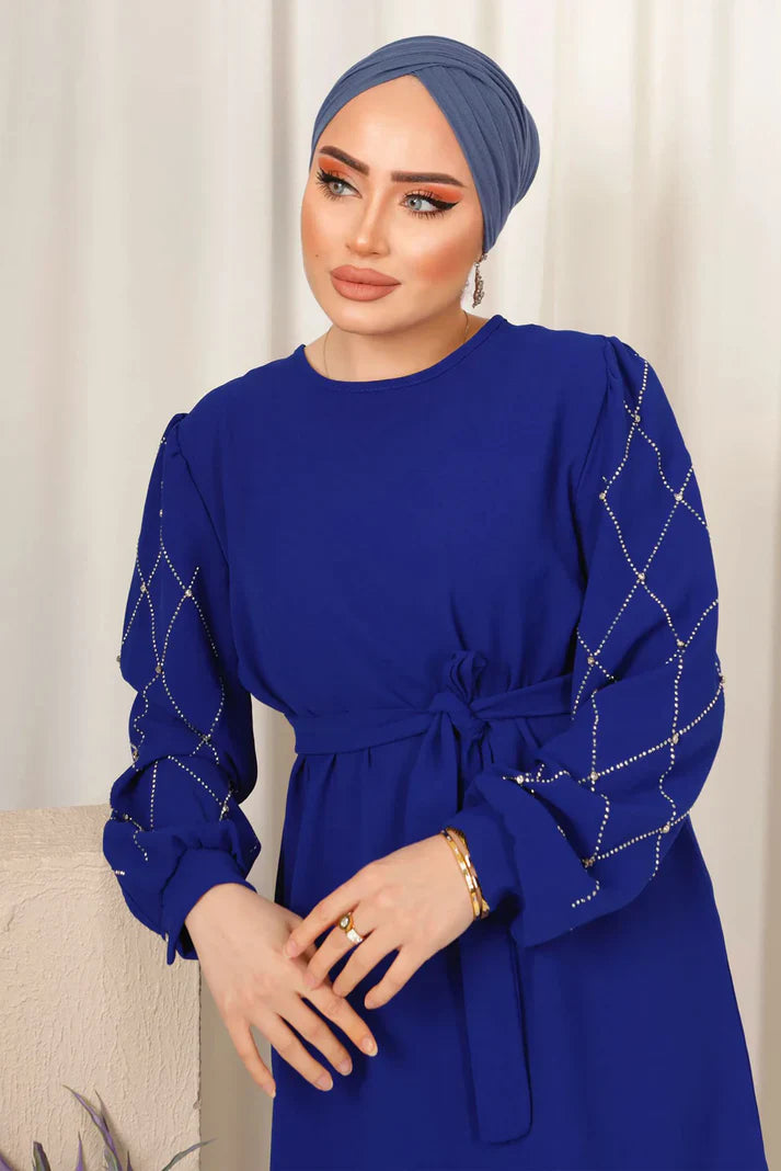 Winter Diamond Printed Long Sleeves 2 PCs Co-Ord Set